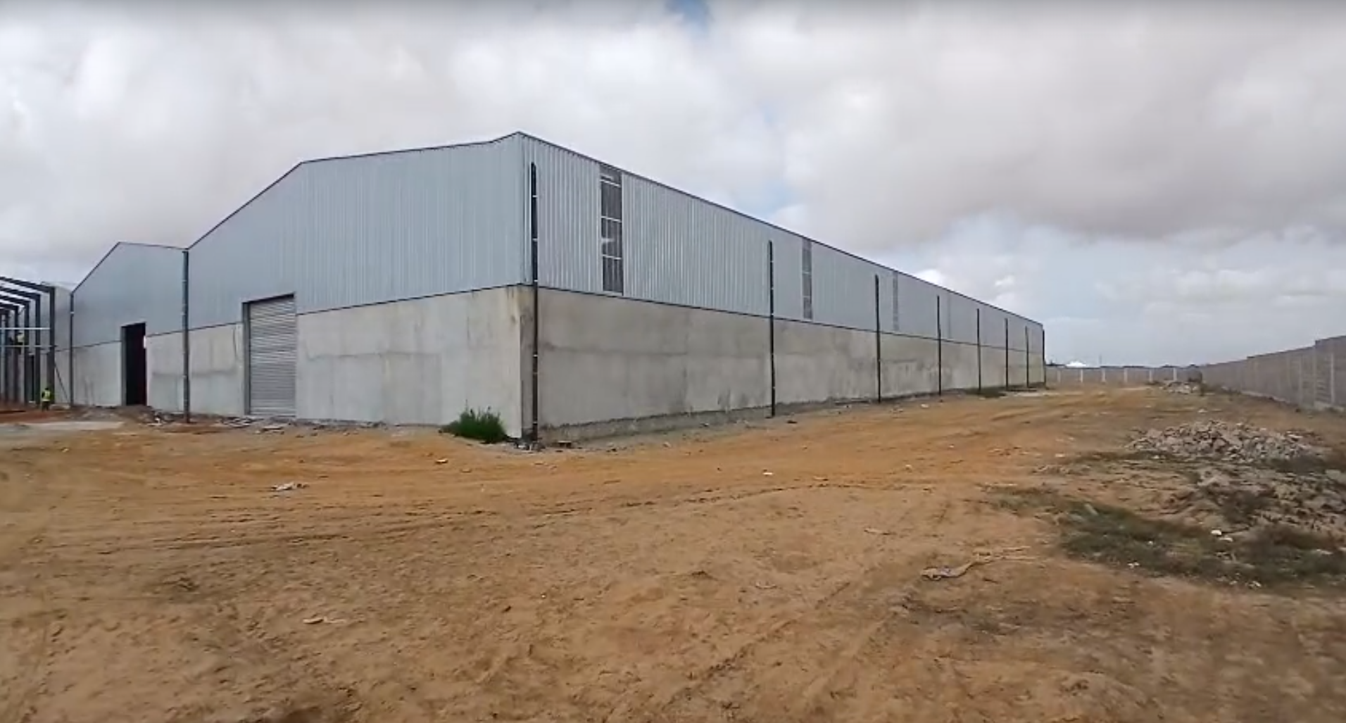 Construção de fábrica na Zona Económica Especial